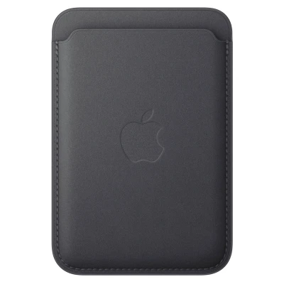 Abbildung von Apple iPhone Feingewebe Wallet mit MagSafe Schwarz ​​​​​​​