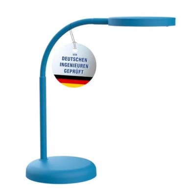 Abbildung von MAUL LED Schreibtischlampe Tischleuchte MAULjoy, wechselbar, Warmweiß, Flexibler Leuchtarm, Energieeffizient, Fröhliche Matt Farbauswahl