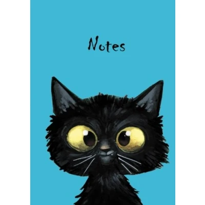 Abbildung von Notizbuch / Tagebuch Katze DIN A4 liniert
