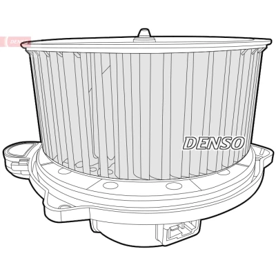 Abbildung von DENSO DEA43005 Innenraumgebläse für Linkslenker KIA: Picanto I