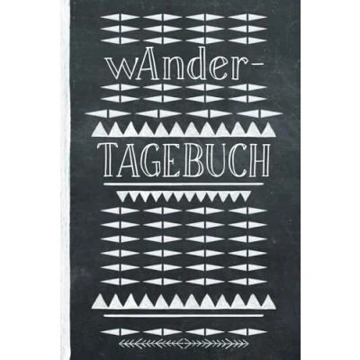 Abbildung von Wandertagebuch zum ausfüllen: Gipfel Logbuch und Tourenbuch für Bergsteiger Wanderer