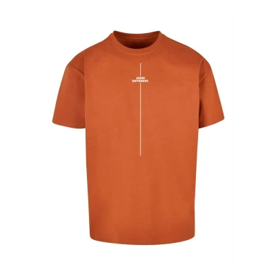 Abbildung von Merchcode Think Different Heavy Tshirt print, Herren, Größe: Medium, Toffee