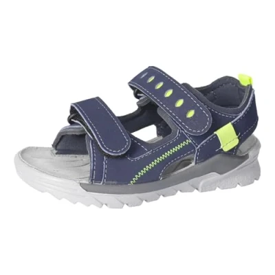 Abbildung von Ricosta TAJO Trekkingsandale für Kinder, Größe: 39, Nautic teer kiwi Schuhe