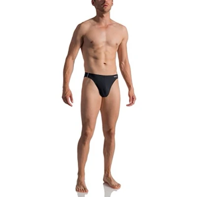 Abbildung von Olaf Benz Badehose Slip, Herren, Größe: Medium, Noir