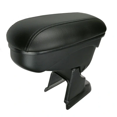 Abbildung von AUTO STYLE Armlehne Slider kompatibel mit Alfa Romeo Mito 2008 (inkl. USB), Schwarz