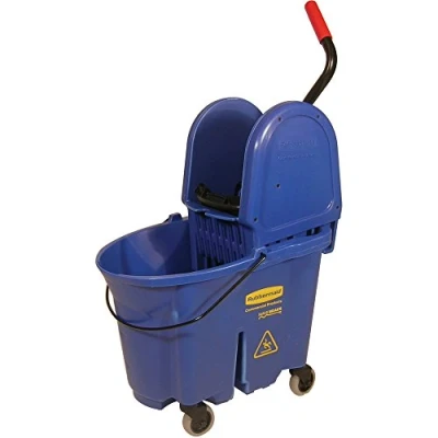 Abbildung von Rubbermaid Commercial Products 35qt WaveBrake Down Press Combo High Performance Mopping System Blue