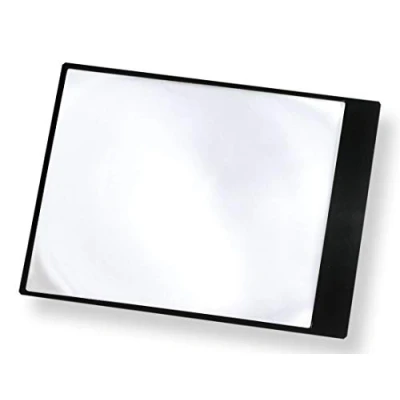 Abbildung von Carson MagniSheet 2x Blattlupe, Ganzseiten Format, ideale Lesehilfe für Bücher, Zeitungen, Zeitschriften (DM 11)