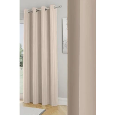 Abbildung von Enhanced Living Nightfall Türvorhang mit Ösen, superweich, natürlich, Thermisch, blockierend, 168 x 214 cm, energiesparend und geräuschreduzierend, für Wohnzimmer Schlafzimmer