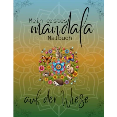Abbildung von Mein erstes Mandala Malbuch auf der Wiese
