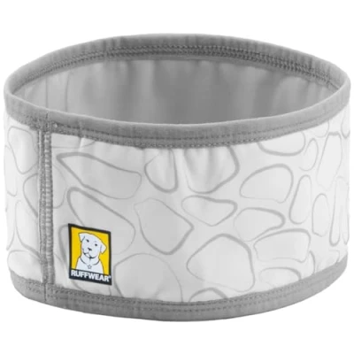 Abbildung von RUFFWEAR Swamp Cooler Halsmanschette für Hunde, LSF 50+, waschbar, wendbar, den täglichen Gebrauch, Kühlung, wiederverwendbar, sofortiges Abkühlgerät heißes Wetter, Graphite Gray, Größe:S