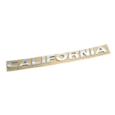 Abbildung von VW T5 / T6 California Schriftzug hinten Original Emblem Chrom Heckklappe