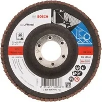 Abbildung von Fächerschleifscheibe X571 Best for Metal, Ø 115mm, K40