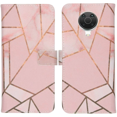 Abbildung von Nokia G20 Hülle Kunstleder iMoshion Klapphülle Handyhülle Gold