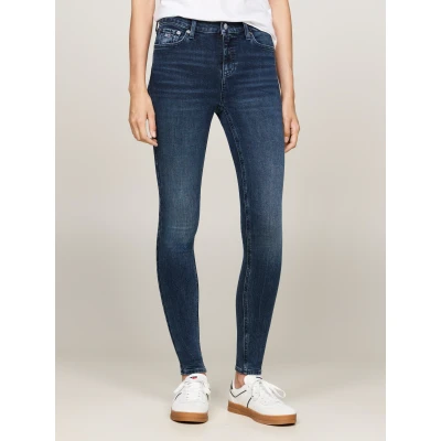 Abbildung von Tommy Jeans NORA Skinny Fit, Damen, Größe: 25x32, Denim dark