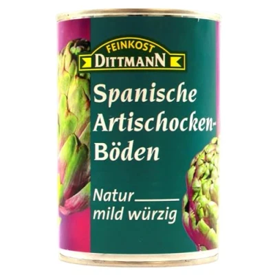 Abbildung von Feinkost Dittmann Spanische Artischocken Böden, 12er Pack (12 x 210g)