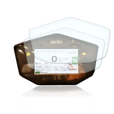 Abbildung von Displayschutzfolie Tacho Schutzfolie geeignet für Aprilia RSV4 / Shiver/Tuono/Dorsoduro 2017+ 9H Nano Glas