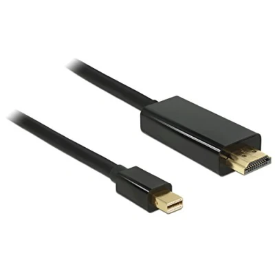 Abbildung von Delock 83700 Kabel mini Displayport 1.1a Stecker zu High Speed HDMI A Stecker, 3m