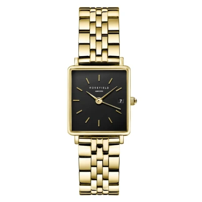 Abbildung von Rosefield BOXY XS Uhr goldcoloured, Damen, Größe: One Size, Gold coloured