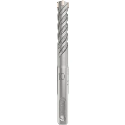 Abbildung von Bosch 1x PRO SDS plus 5X Hammerbohrer (für Stahlbeton, Beton, Ø 10,00 mm, Professional Zubehör Bohrhammer)