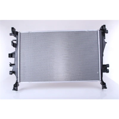 Abbildung von NISSENS 606447 Kühler, Motorkühlung Aluminium 620 388 16 Kühlrippen gelötet