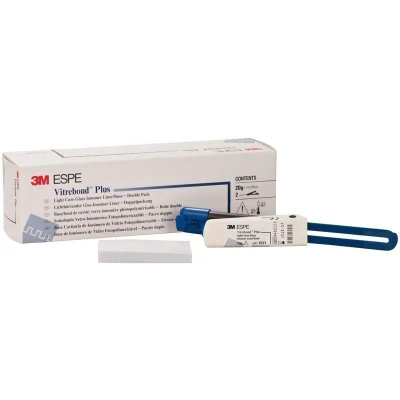 Abbildung von Vitrebond Plus Clicker Refill 2 x 10 g Clicker, 1 Anmischblock