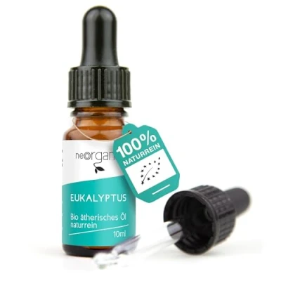 Abbildung von NeoOrganic® BIO Eukalyptusöl (Eucalyptus Radiata) 100% naturreines ätherisches Öl 10ml
