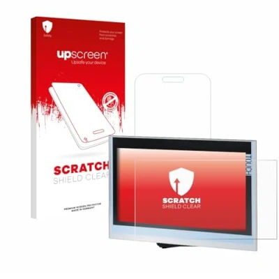 Abbildung von upscreen Schutzfolie für Siemens Simatic HMI TP1900 Comfort Kristall klar, Kratzschutz, Anti Fingerprint