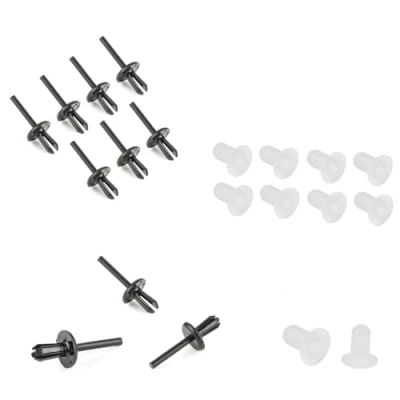Abbildung von LST Türverkleidung Befestigungs Clips Spreizniete Set 20 Teilig
