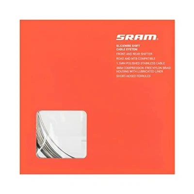 Abbildung von Sram Unisex Erwachsene Schaltzug 2137933171 Schaltzug, Schwarz, 4mm