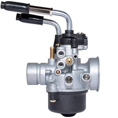 Abbildung von Easyboost 12mm Vergaser PHBN Typ Manueller Choke für Yamaha Aerox Slider Jog R Bw’s MBK Booster Nitro Stunt Mach G Minarelli Liegend Stehend