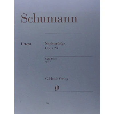 Abbildung von Nachtstücke op. 23. Klavier: Besetzung: Klavier zu zwei Händen (G. Henle Urtext Ausgabe)