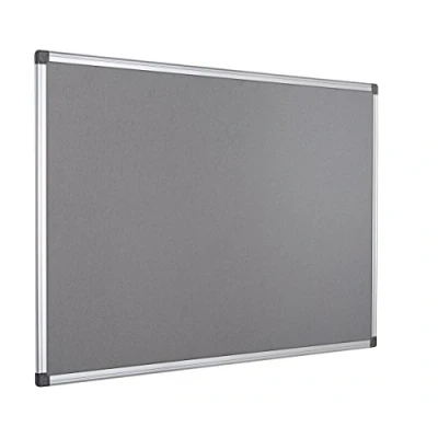 Abbildung von Bi Office Pinnwand Maya FA2842170 Aluminiumrahmen Filz 200x120cm grau