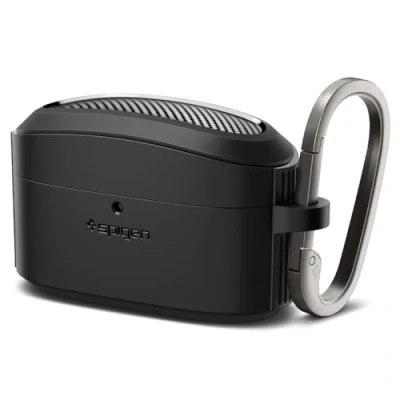 Abbildung von Spigen Rugged Armor Hülle Kompatibel mit Sony WF 1000XM5 (2023) Matt Schwarz