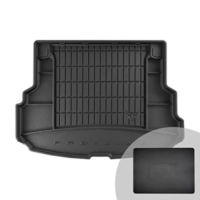 Abbildung von FROGUM ProLine 3D Gummimatte Exklusive Auto Kofferraummatte Kofferraumwanne für Mercedes Benz GLK X204 2008 2015 Bequemer Organiser Die höchsten Kanten