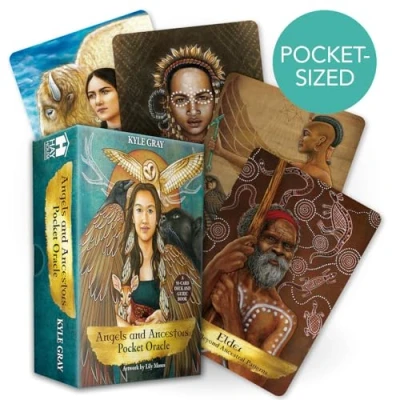 Abbildung von Angels and Ancestors Pocket Oracle: A 55 Card Deck Guidebook