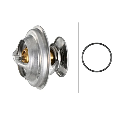 Abbildung von HELLA 8MT 354 778 391 Kühlwasserthermostat 80 mit Dichtungen MAN: G 90, TGA