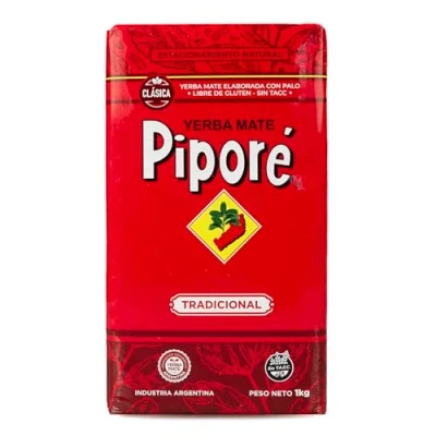 Abbildung von Yerba Mate Tee Pipore Traditional 1 kg aus Argentinien Detox und Energie Getränk
