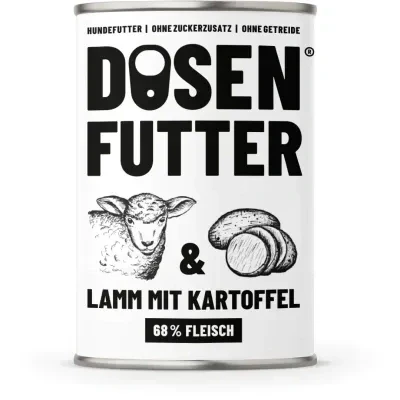 Abbildung von Schnauze &amp; Co. Hundenassfutter Dose LAMM KARTOFFEL 6x400g