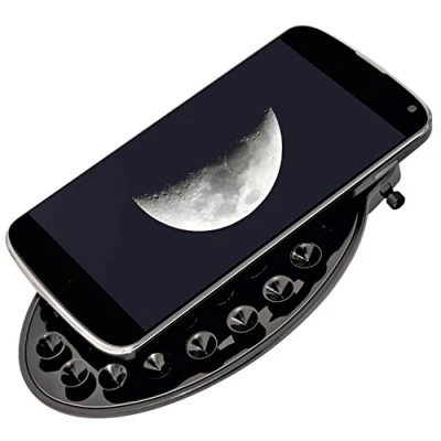 Abbildung von Bresser Smartphone Halterung für Teleskope mit 1,25 Zoll Okular, Schwarz