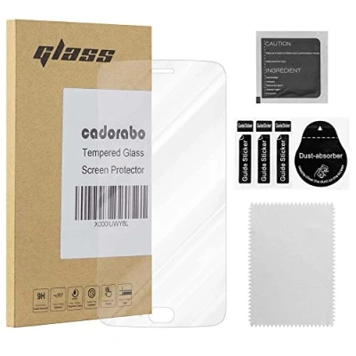 Abbildung von Cadorabo Panzer Schutz Glas für Motorola MOTO X4 Schutzfolie in Ultra Klar Hüllen freundlich Gehärtetes (Tempered) Dipslayschutz Folie 9H Härte Anti Kratzer