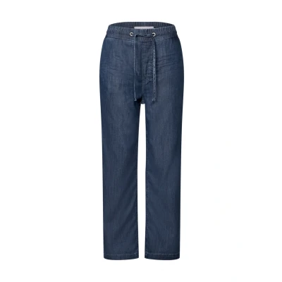 Abbildung von Street One Damen A378565 Wide Leg Jeans, Dark Blue Clean, 27