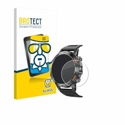 Abbildung von BROTECT Panzer Schutz Glas für Lemfo Smartwatch 1.39&quot; 9H Echtglas, Displayschutz