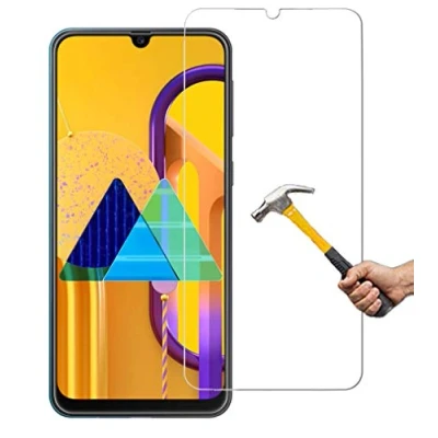 Abbildung von ino kompatibel mit Panzerglas Samsung Galaxy M21 Schutzglas Panzerfolie Displayschutzglas Harte Folie Schutz Glasfolie Displayglas 9H Schutzfolie
