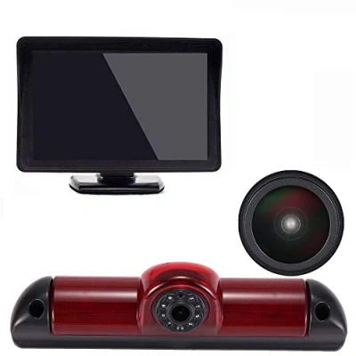 Abbildung von 【Super HD Rückfahrkamera Set】 4.3 Zoll TFT LCD Farbdisplay Auto Monitor + 1280 * 720 Pixel 1000TV Linien Nachtsicht für FIAT Ducato X250/Peugeot Boxter/Citroen Jumper