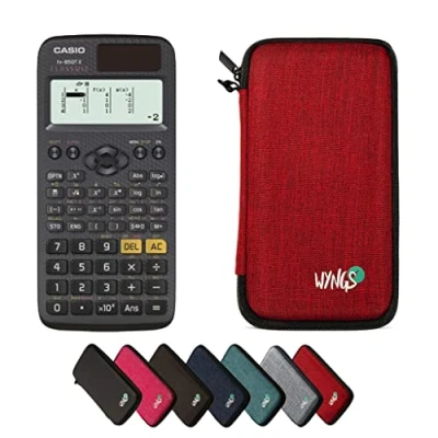 Abbildung von CALCUSO Sparpaket Rot mit Taschenrechner Casio FX 85GT X ClassWiz (Englisch)