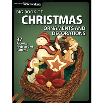 Abbildung von Big Book of Christmas Ornaments and Decorations: 38 Favorite Projects Patterns: 37 Patterns (Best Scroll Saw Woodworking &amp; Crafts)