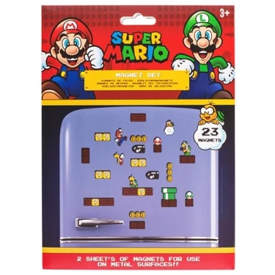 Abbildung von Magneten, Super Mario, 23er Set