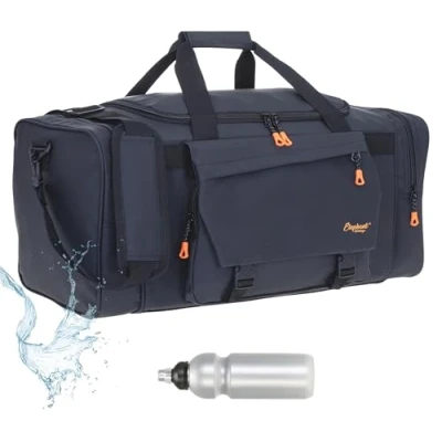 Abbildung von ELEPHANT Sporttasche Reisetasche Saunatasche Damen Herren aus Plane Tour 68 cm XXL groß, wasserabweisend Sauna Reise Sport Tasche + Flasche