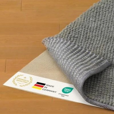 Abbildung von Antirutsch Teppichunterlage Vinyl, Blumtal, (individuell zuschneidbar, 2 St), Fußbodenheizung geeignet, Ohne Weichmacher Made in Germany