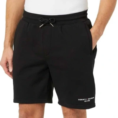 Abbildung von Tommy Hilfiger Small LOGO Jogginghose, Herren, Größe: XS, Black